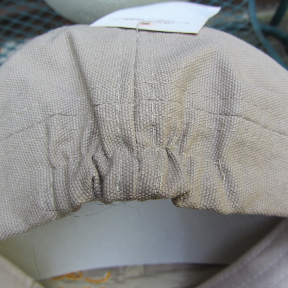 ED HARDY CHRISTIAN AUDIGIER TAN CONDUCTORS HAT NWT - Picture 7 of 8